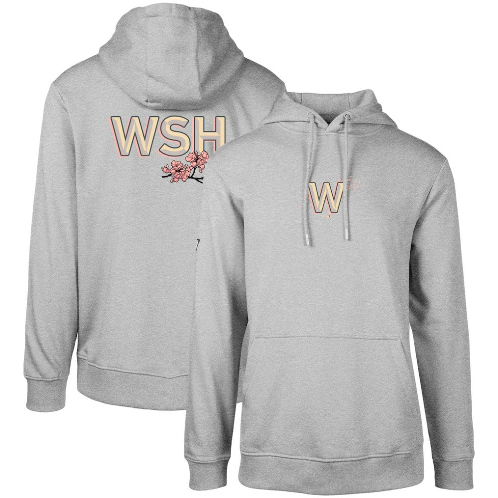 Washington Nationals Levelwear City Connect Podium Core 2.0 Pullover Hoodie Gray