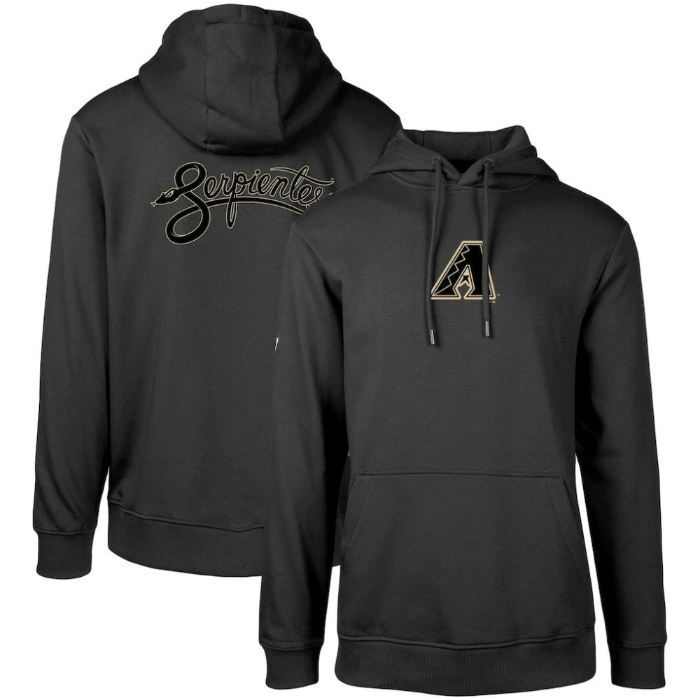 Arizona Diamondbacks Levelwear City Connect Podium Core 2.0 Pullover Hoodie Black