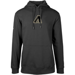 Arizona Diamondbacks Levelwear City Connect Podium Core 2.0 Pullover Hoodie Black