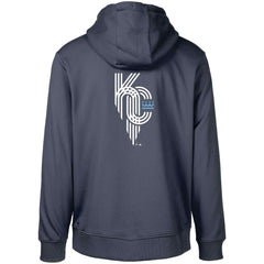 Kansas City Royals Levelwear City Connect Podium Core 2.0 Pullover Hoodie Navy