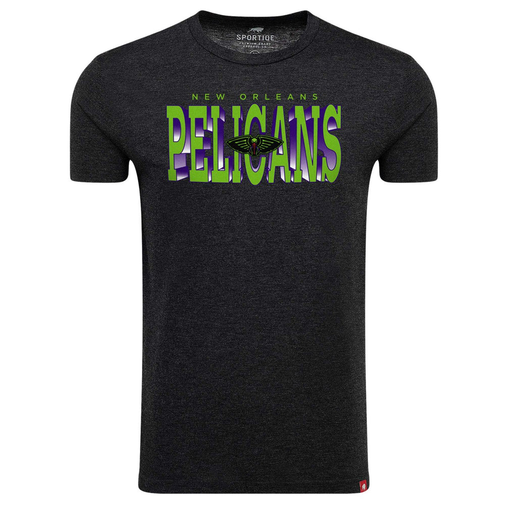 New Orleans Pelicans Sportiqe City Edition Comfy Tri-Blend T-Shirt - Heather Black for sale