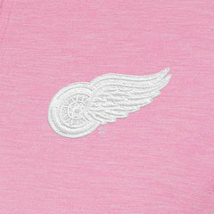 Detroit Red Wings Antigua Women's White Logo Mentor Quarter-Zip Jacket - Pink Jackets