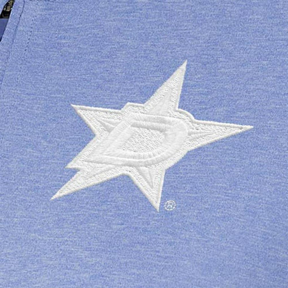 Dallas Stars Antigua Women's White Logo Mentor Quarter-Zip Jacket - Lavender Jackets