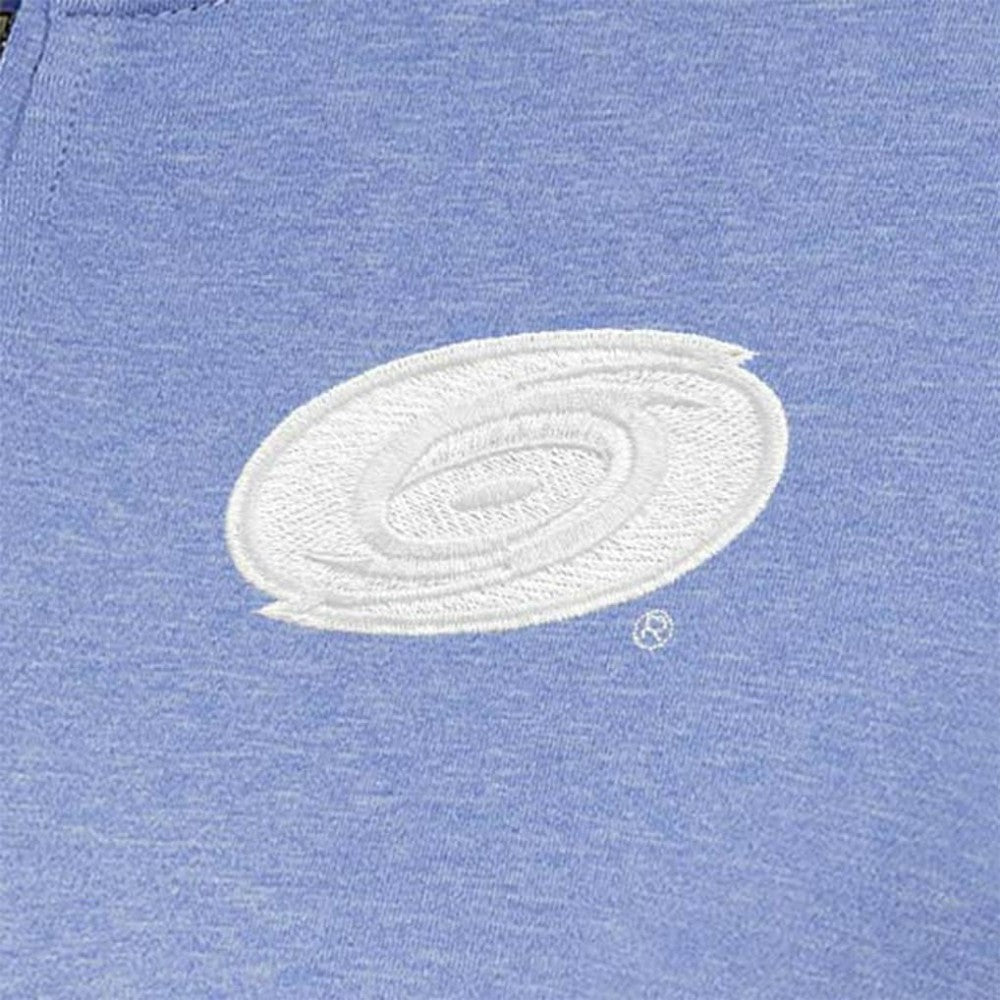 Carolina Hurricanes Antigua Women's White Logo Mentor Quarter-Zip Jacket - Lavender Jackets