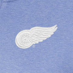 Detroit Red Wings Antigua Women's White Logo Mentor Quarter-Zip Jacket - Lavender Jackets