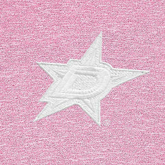 Dallas Stars Antigua White Logo Hunk Quarter-Zip Pullover - Pink Pullover