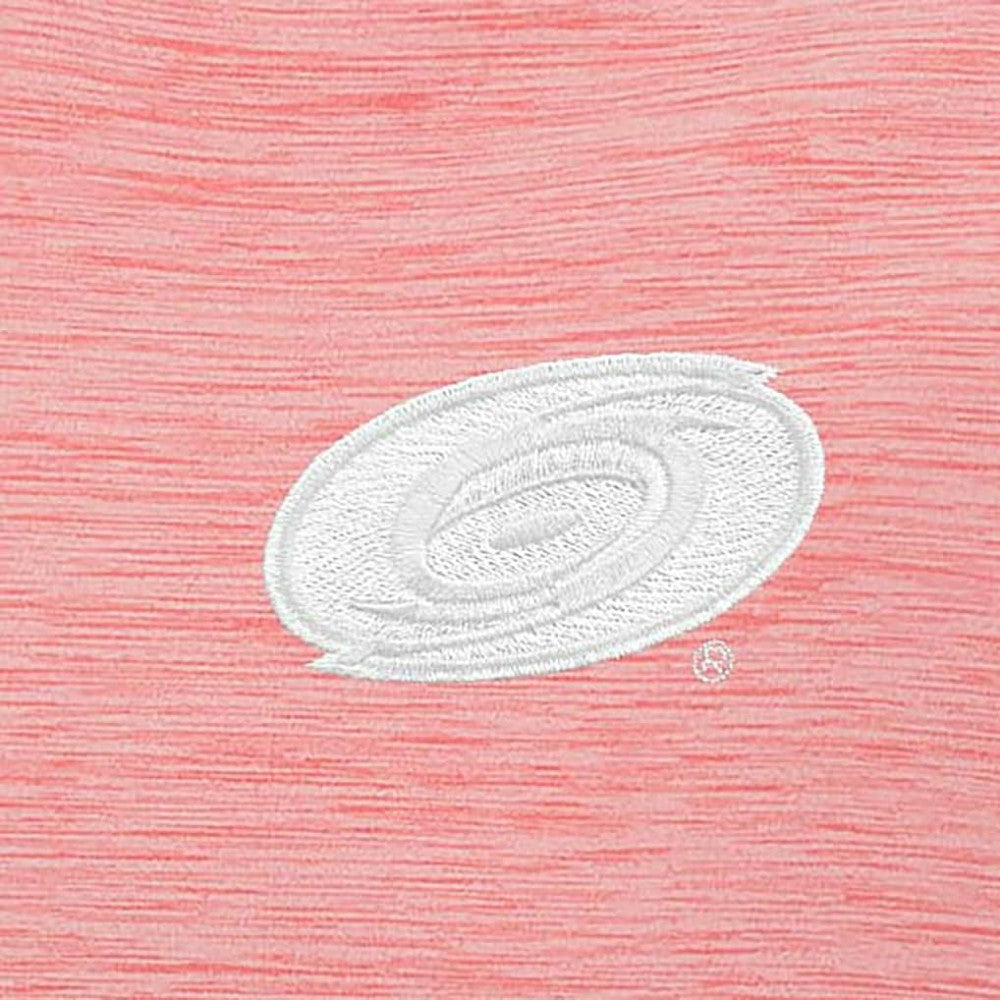 Carolina Hurricanes Antigua White Logo Bright Quarter-Zip Pullover - Coral Pullover
