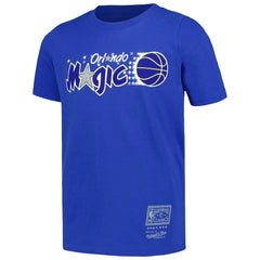 Orlando Magic Youth Hardwood Classics Retro Logo T-Shirt - Blue discount