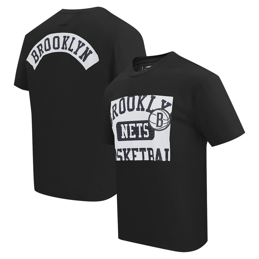 Brooklyn Nets Pro Standard Made To Play Drop Shoulder T-Shirt - Black outlet