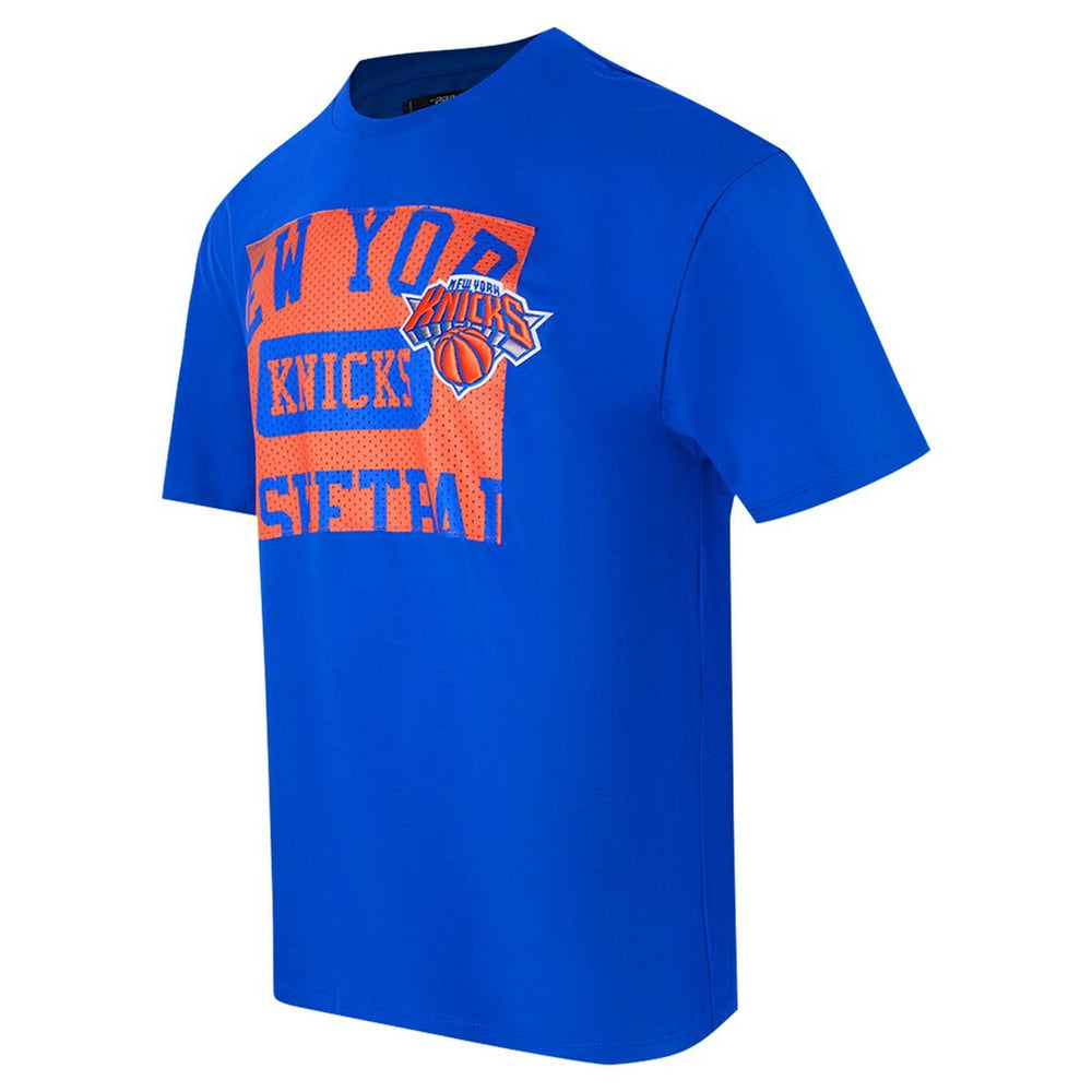 New York Knicks Pro Standard Made To Play Drop Shoulder T-Shirt - Royal outlet
