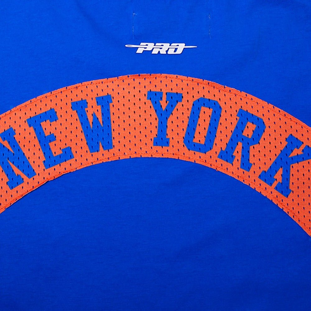 New York Knicks Pro Standard Made To Play Drop Shoulder T-Shirt - Royal outlet