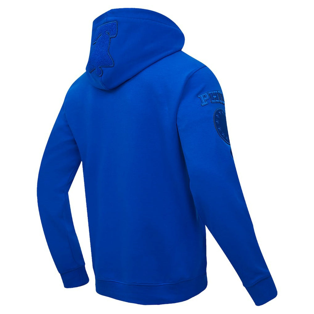 Philadelphia 76ers Pro Standard Triple Tonal DK Pullover Hoodie Jacket - Royal online