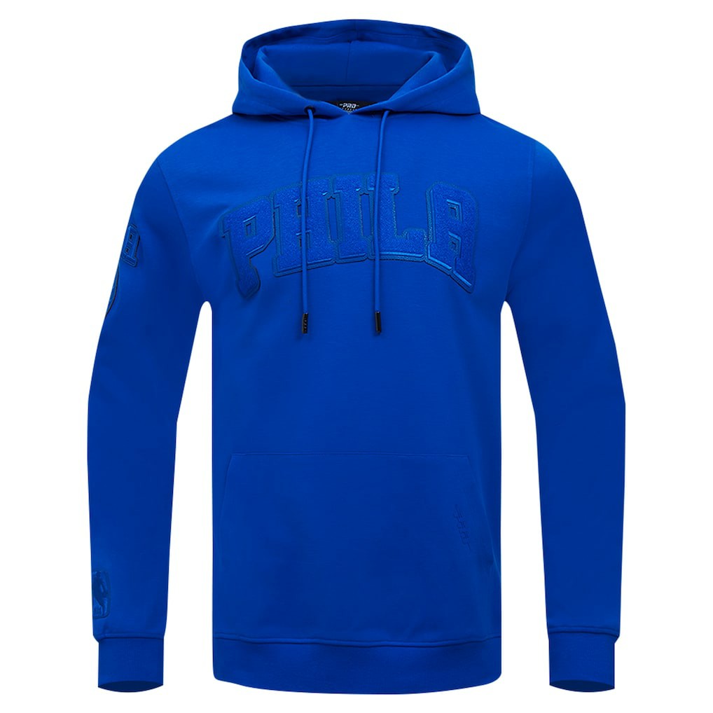 Philadelphia 76ers Pro Standard Triple Tonal DK Pullover Hoodie Jacket - Royal online