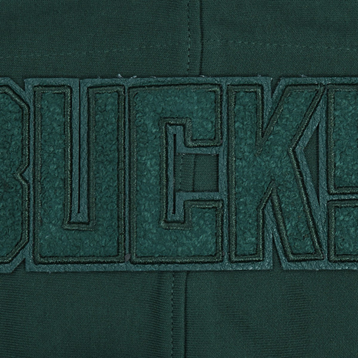 Milwaukee Bucks Pro Standard Triple Tonal DK Full-Zip Hoodie Jacket - Hunter Green for sale