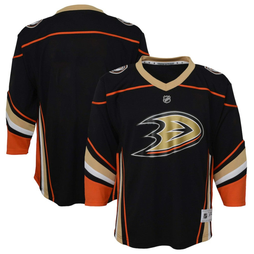 Anaheim Ducks Youth Home Replica Jersey - Black Jerseys
