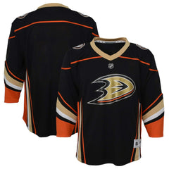 Anaheim Ducks Youth Home Replica Jersey - Black Jerseys
