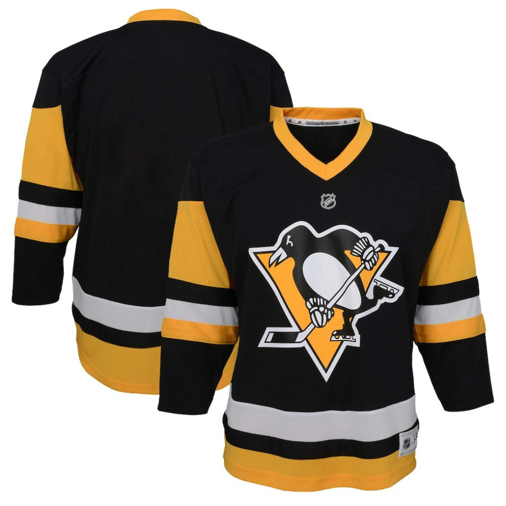 Pittsburgh Penguins Youth Home Replica Jersey - Black Jerseys