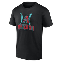 Arizona Diamondbacks Personalized Name & Number Fastball T-Shirt Black
