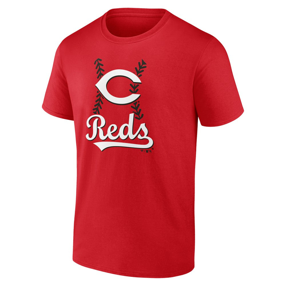 Cincinnati Reds Personalized Name & Number Fastball T-Shirt Red
