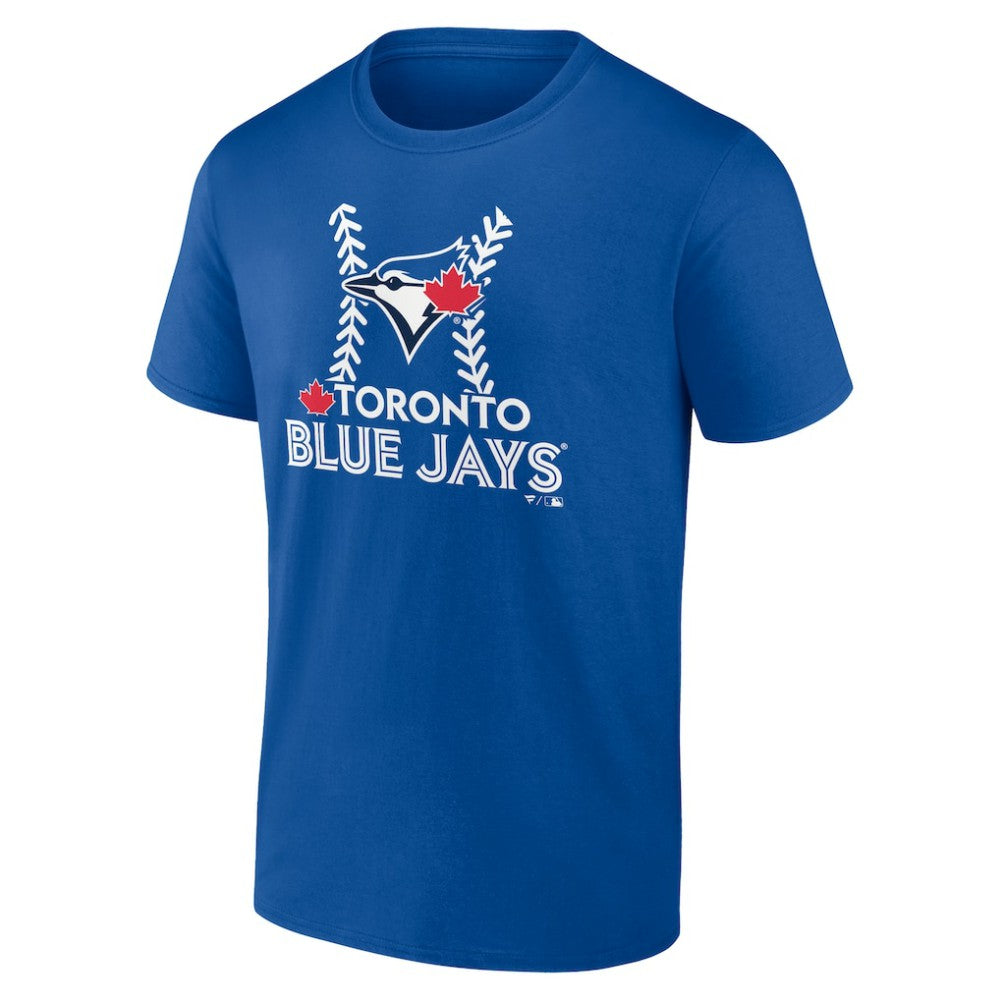 Toronto Blue Jays Personalized Name & Number Fastball T-Shirt Royal
