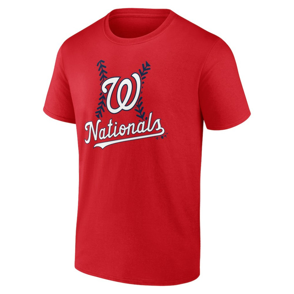 Washington Nationals Personalized Name & Number Fastball T-Shirt Red