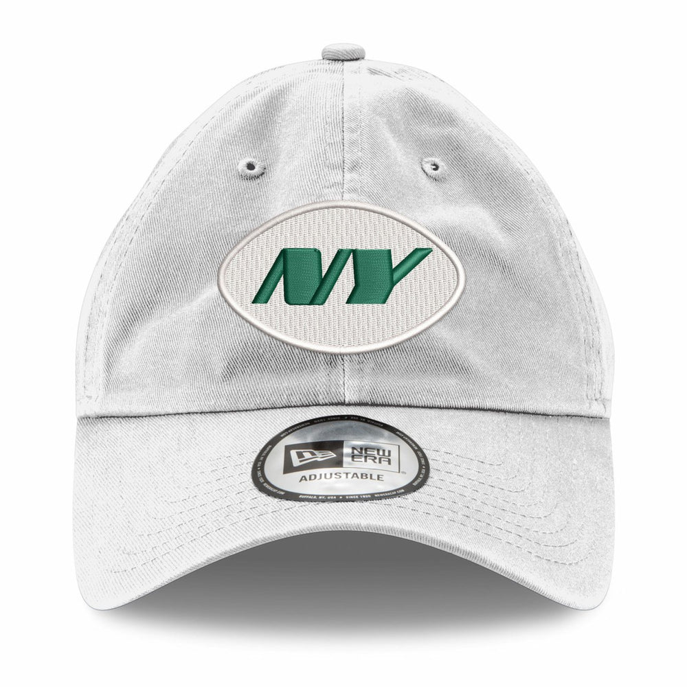 New York Jets New Era Casual Classic Adjustable Hat - White sale