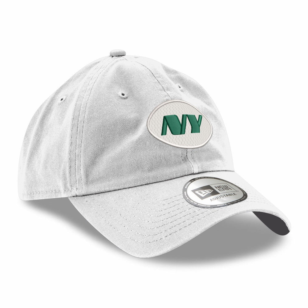 New York Jets New Era Casual Classic Adjustable Hat - White sale