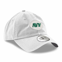 New York Jets New Era Casual Classic Adjustable Hat - White sale