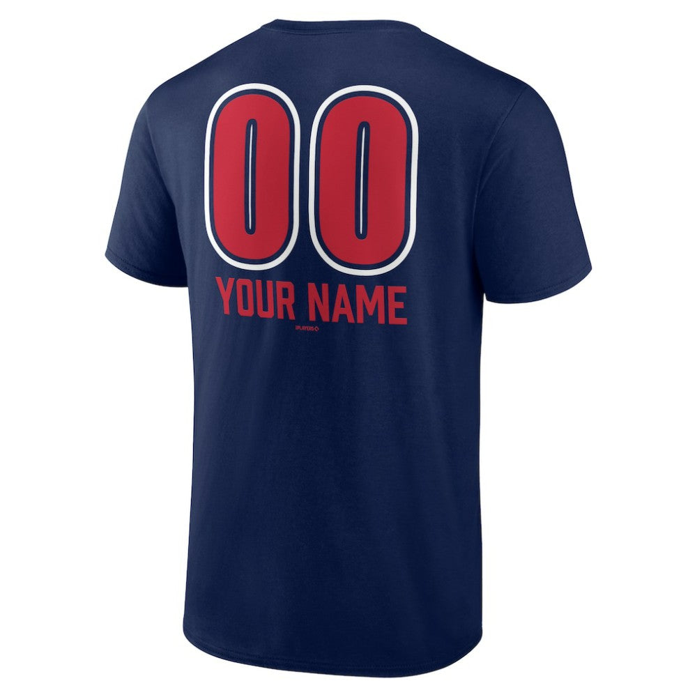 St. Louis Cardinals Personalized Name & Number Fastball T-Shirt Navy