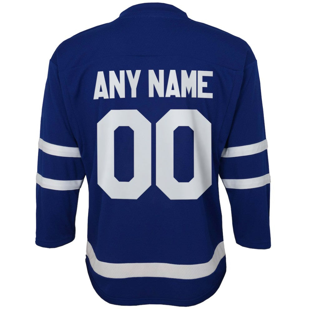 Toronto Maple Leafs Youth Home Replica Custom Jersey - Blue Jerseys