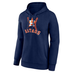 Yordan Alvarez Houston Astros Women's Fastball Player Name & Number Pullover Hoodie Navy