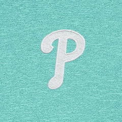 Philadelphia Phillies Antigua Hunk Quarter-Zip Top Mint