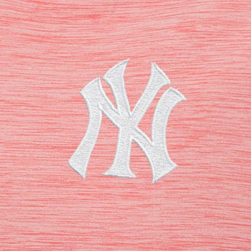 New York Yankees Antigua Bright Quarter-Zip Pullover Top Coral