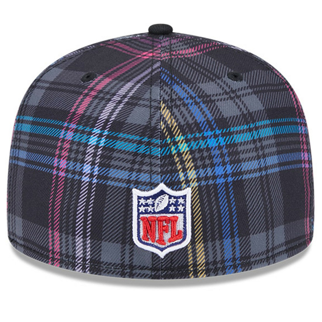 New York Jets New Era 2024 NFL Crucial Catch Plaid 59FIFTY Fitted Hat - Black on sale