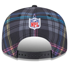 New York Jets New Era 2024 NFL Crucial Catch Plaid 9FIFTY Snapback Hat - Black discount
