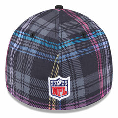 New York Jets New Era 2024 NFL Crucial Catch Plaid 39THIRTY Flex Hat - Black for sale