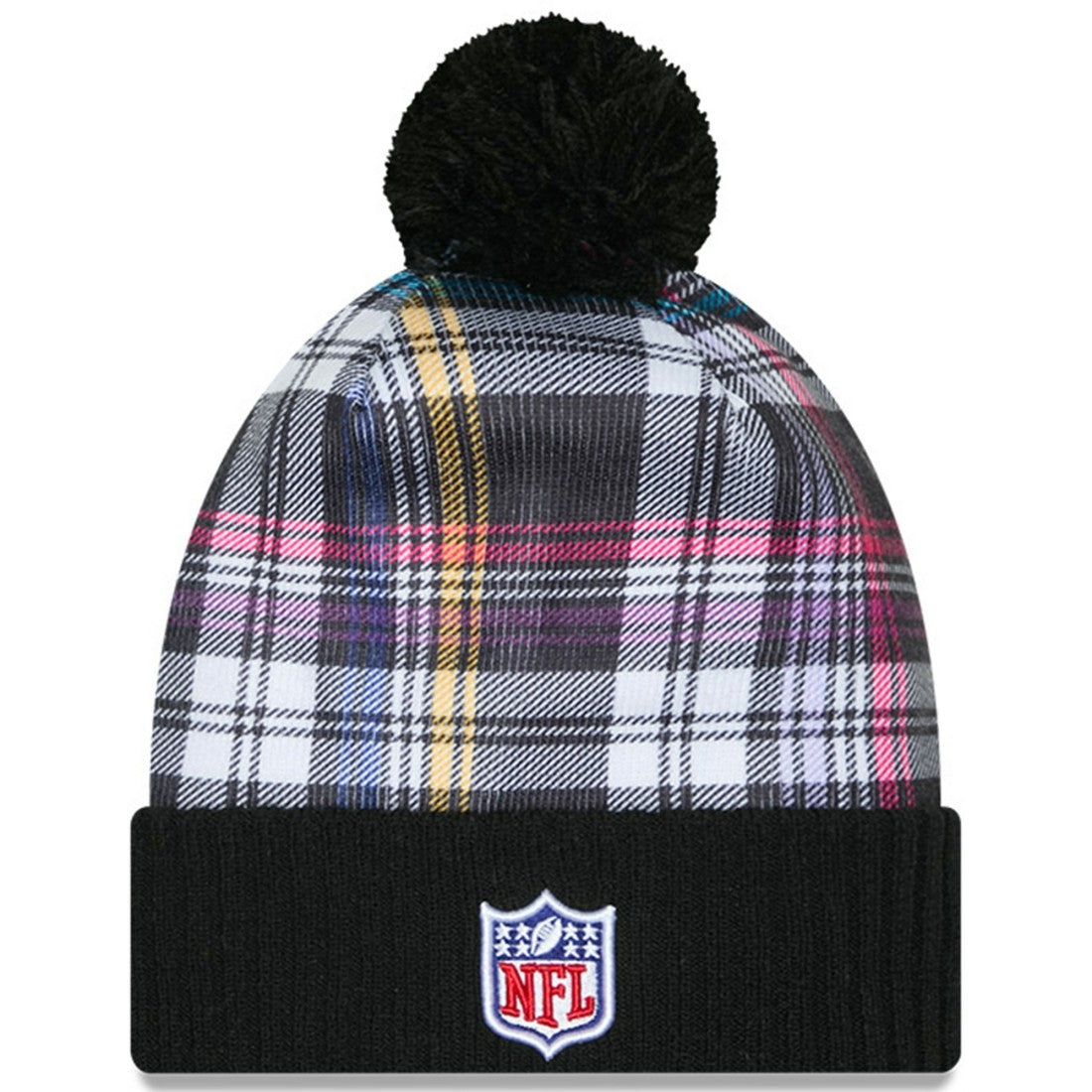 New York Jets New Era 2024 NFL Crucial Catch Cuffed Knit Hat with Pom - Black cheap
