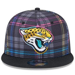 Jacksonville Jaguars New Era Youth 2024 NFL Crucial Catch 9FIFTY Snapback Hat - Black cheap