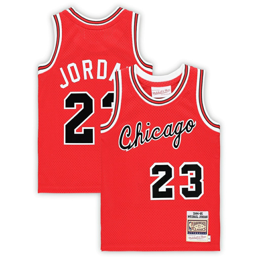 Michael Jordan Chicago Bulls Preschool Hardwood Classics 1984/85 Authentic Swingman Jersey sale - Red outlet