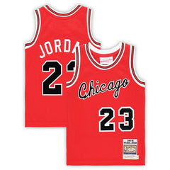 Michael Jordan Chicago Bulls Preschool Hardwood Classics 1984/85 Authentic Swingman Jersey sale - Red outlet