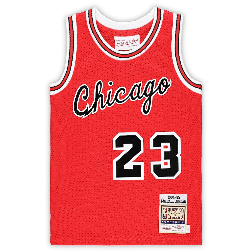 Michael Jordan Chicago Bulls Preschool Hardwood Classics 1984/85 Authentic Swingman Jersey sale - Red outlet