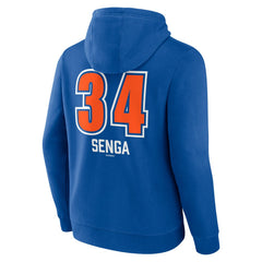Kodai Senga New York Mets Fastball Player Name & Number Pullover Hoodie Royal