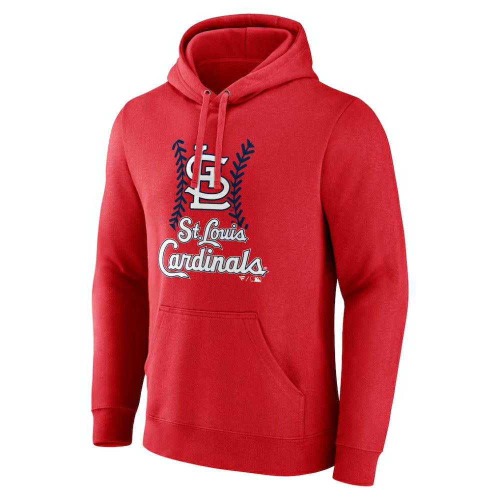 Jordan Walker St. Louis Cardinals Fastball Player Name & Number Pullover Hoodie Red
