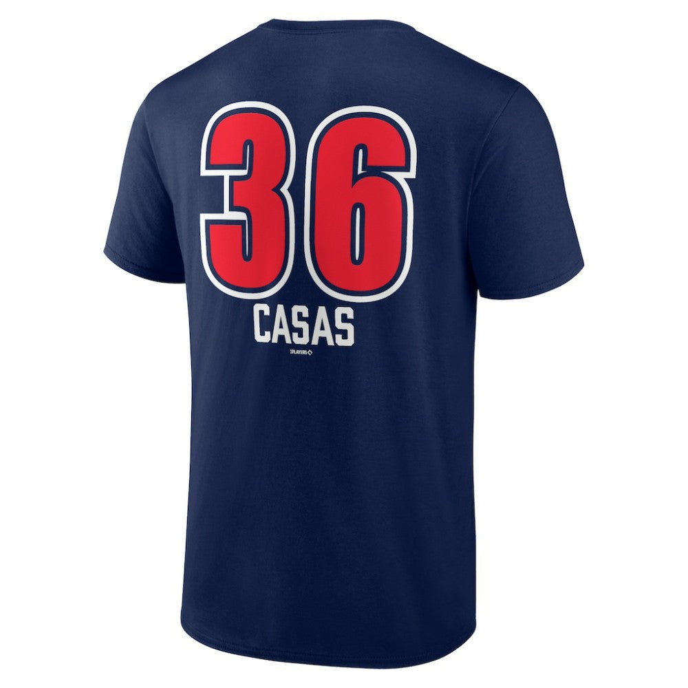 Triston Casas Boston Red Sox Fastball Player Name & Number T-Shirt Navy