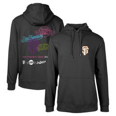 San Francisco Giants Levelwear Podium Vintage Pullover Hoodie Black
