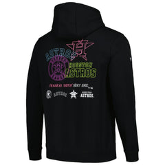 Houston Astros Levelwear Podium Vintage Pullover Hoodie Black