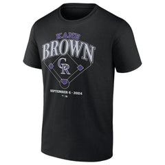 Kane Brown x Colorado Rockies T-Shirt Black