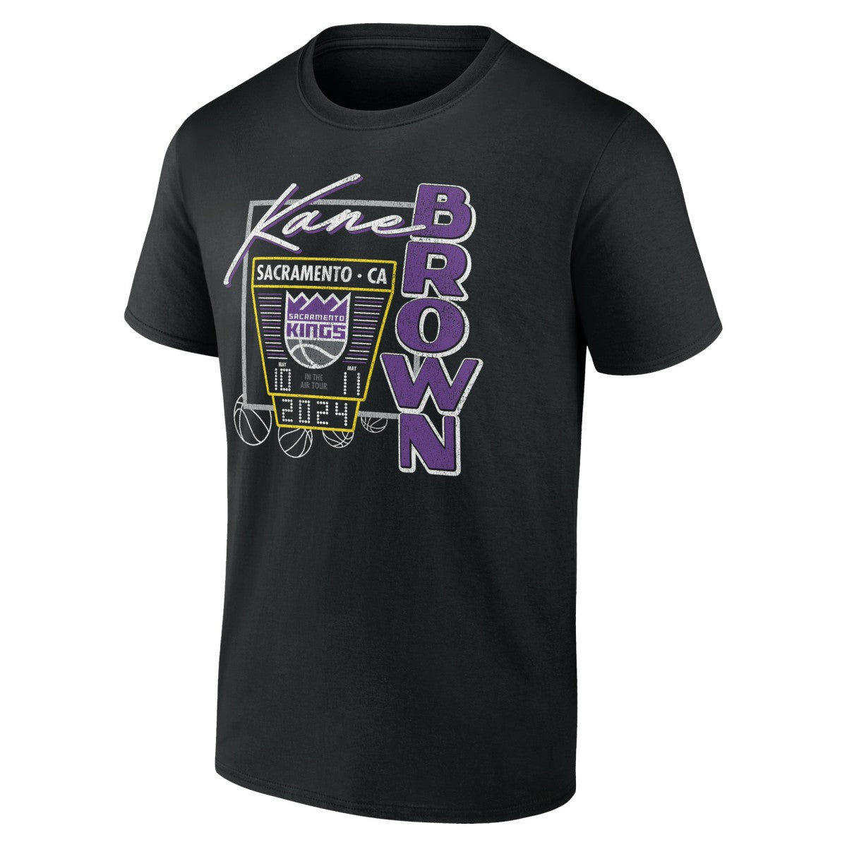 Kane Brown x Sacramento Kings T-Shirt - Black on sale