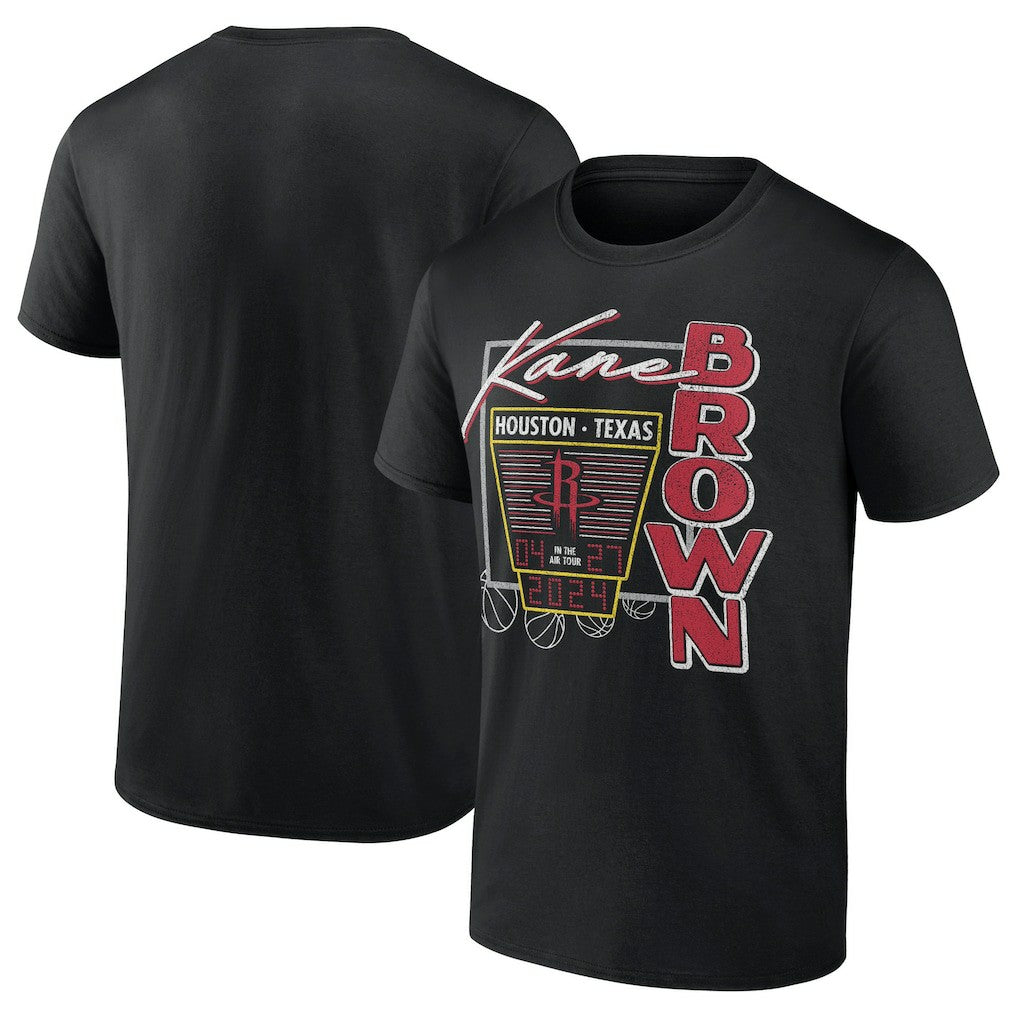 Kane Brown x Houston Rockets T-Shirt - Black for sale