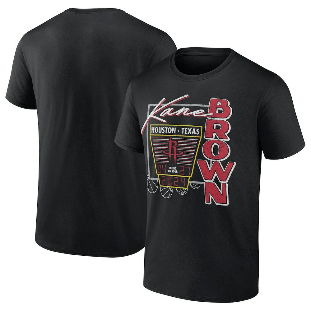 Kane Brown x Houston Rockets T-Shirt - Black for sale